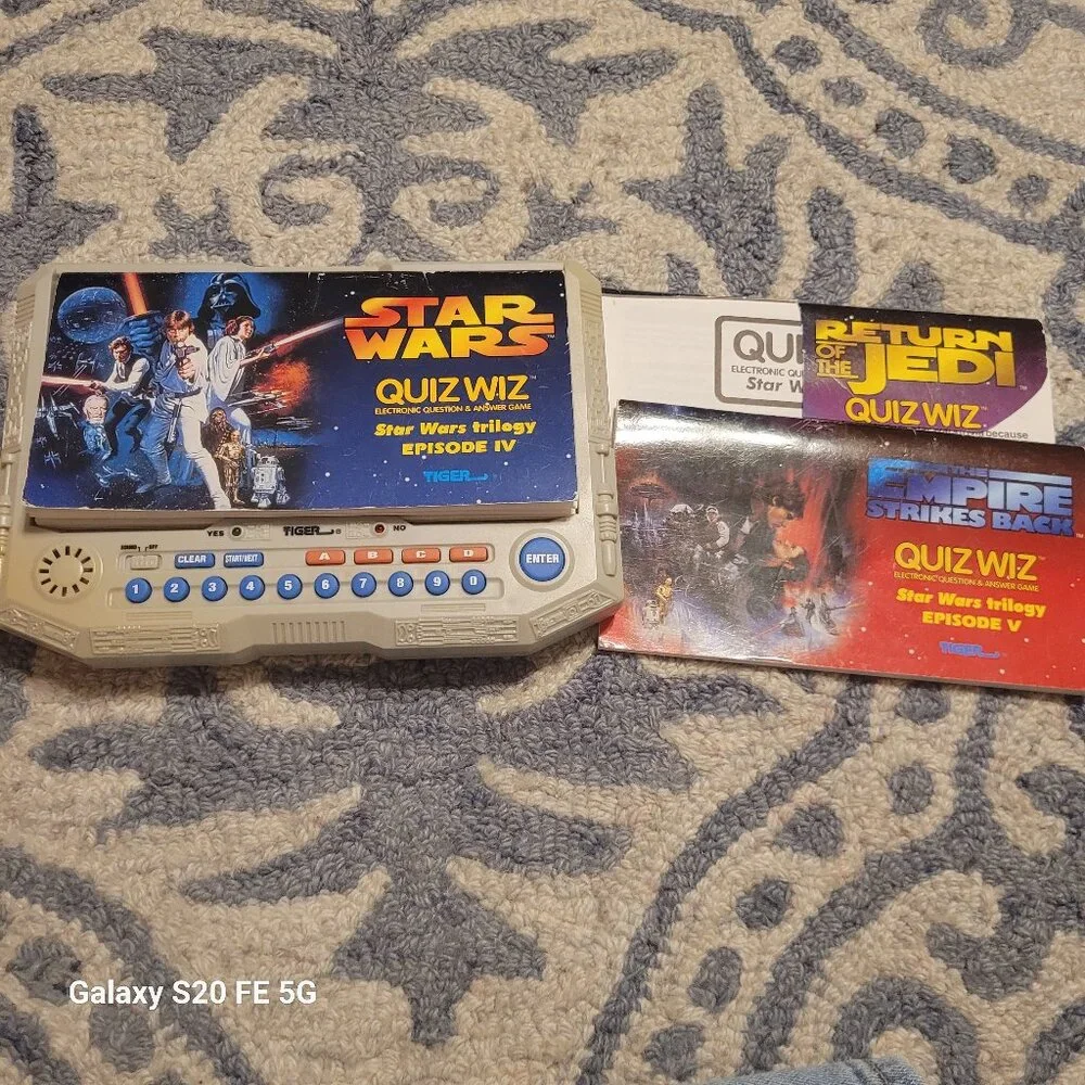 Vintage Star Wars Quiz Wiz